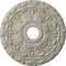 Ekena Millwork Spring Leaf Medallion (Canopies up to 5 5/8"), 19 7/8"OD x 3 5/8"ID x 1 1/4"P, Pot of Cream Crackle CM19SPPCC - alternate 1